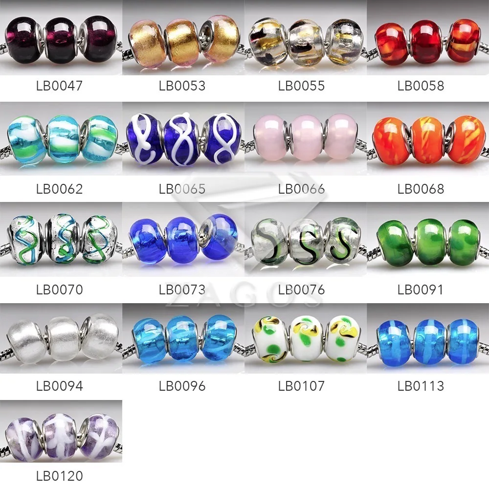 5 шт. бусины из муранского стекла 14 х14х10 мм|european beads|glass beadsglass beads wholesale |