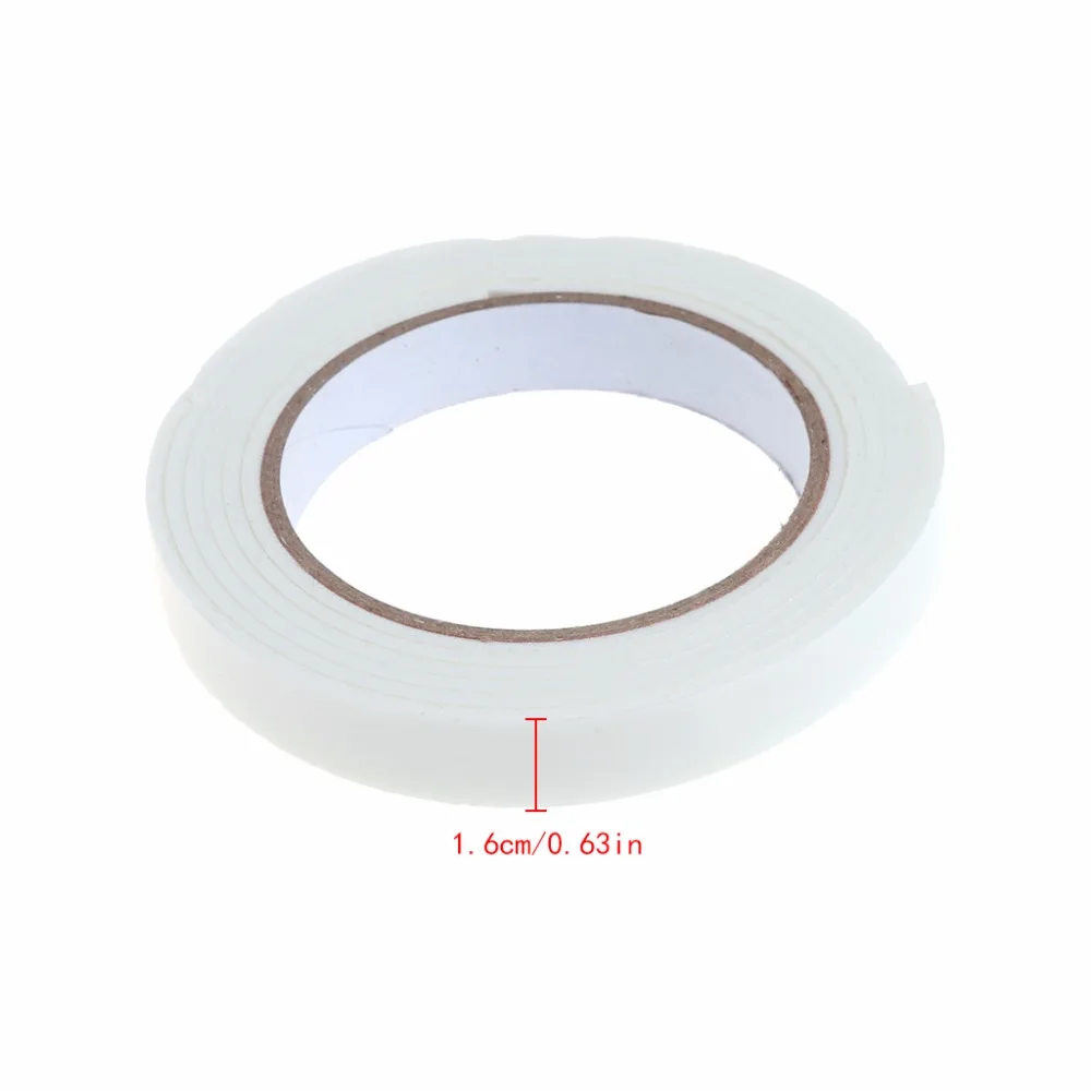 

2m 16mm Strong Double Sided Sticky Adhesive Foam Tape For Home Office Stationery
