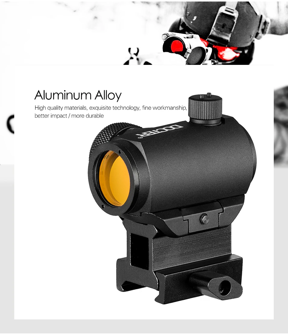 Мини 1X24 Rifescope прицел с подсветкой снайперский красный зеленый точечный прицел с быстрым выпуском красный точечный прицел 20 мм Рали крепление Охота