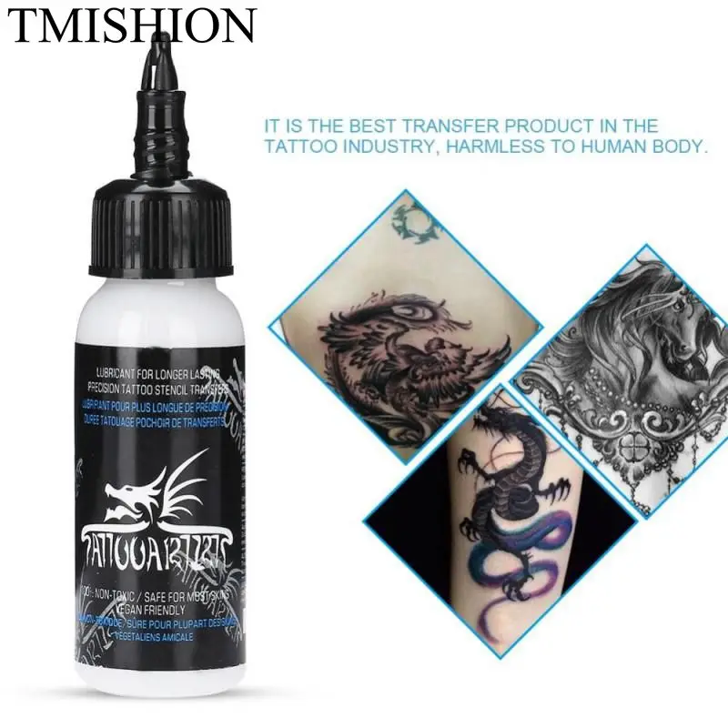 

30ml Professional Tattoo Transfer Gel Stencil Primer Stuff Cream Body Art Tools Safe Skin-friendly Mild Formula Stencil Stay