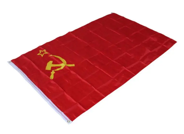 90x150 см большой красный флаг СССР Союза Советских Социалистических Республик