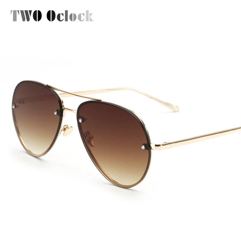 Солнцезащитные очки для женщин и мужчин, брендовые, дизайнерские, градиентные, коричневые, градиентные, UV400, аксессуары, X3027