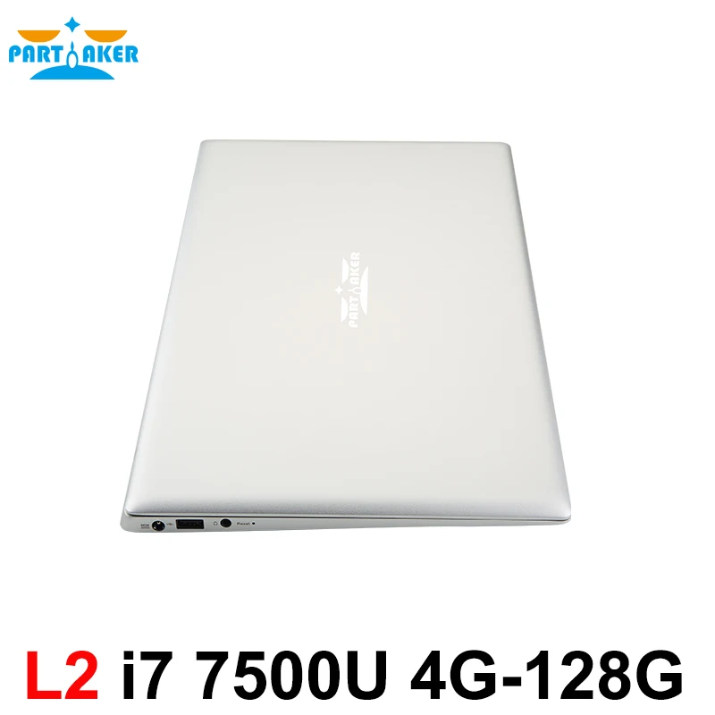 Partaker L2 Windows 10 Laptop Computer Notebook PC 13.3 Inch Core I7 7500U 8G Ram 256G SSD Backlit Keyboard 1920*1080 Ultrabook