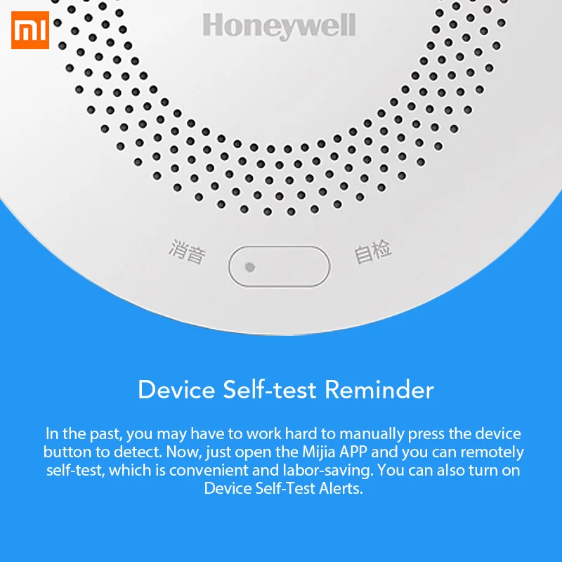 Детектор газа Xiaomi Honeywell Zigbee дистанционное управление CH4 обнаружение настенный