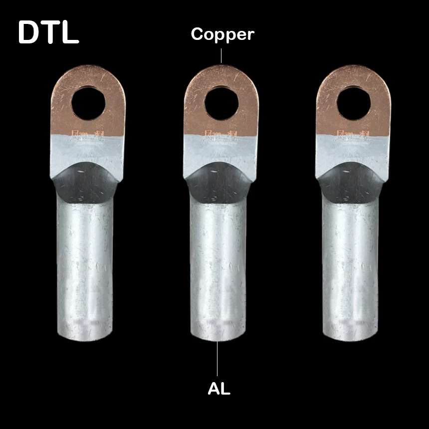 DTL-35 DTL-50 DTL-70 Мощность кабель провод рифлёная Медь Алюминий CU AL биметаллический соединительная трубка рукав совместных разъем обжимной