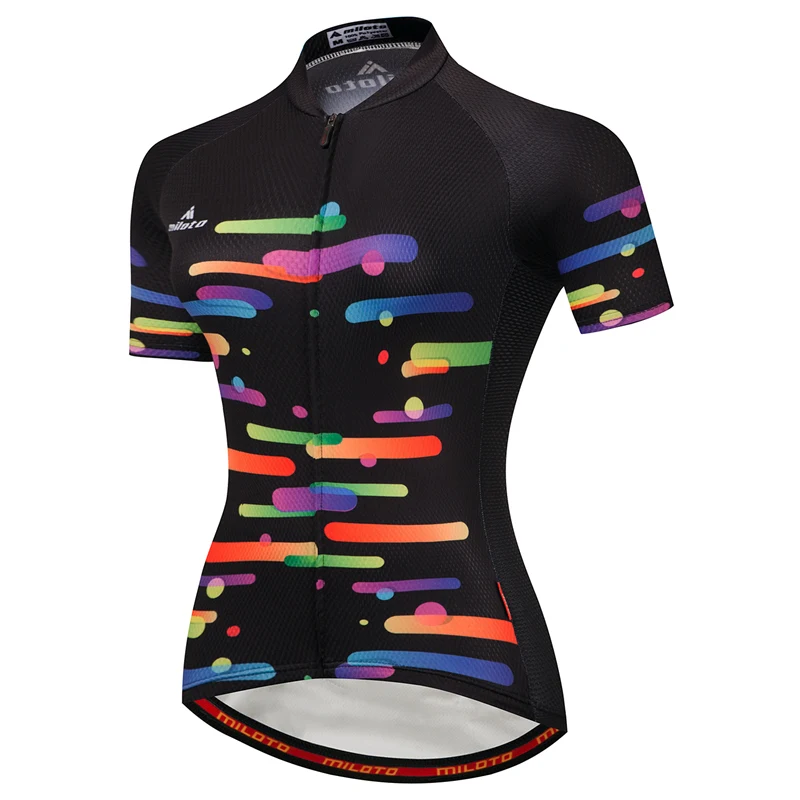 Summer women cycling jersey only/ Pro woman maillot ciclismo short