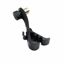 Барабанный микрофонный зажим Пластиковый ударопрочный зажим держатель обода комплект для крепления жесткого канавки