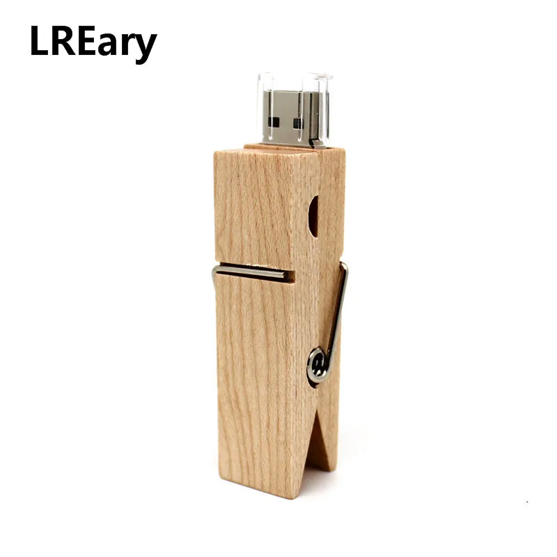 Usb флеш накопитель с деревянным зажимом 4/8/16/32 ГБ|pendrive 4gb|memory stick pendriveflash drive disk |