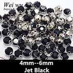 Rhinestones in claw Jet Black 9