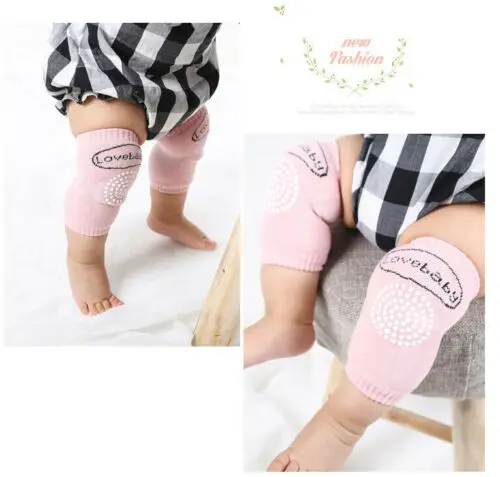 US 1Pair Knee Pads Crawling Protector Leg Short Kneecaps Safety Support For Baby US 1Pair Knee Pads Crawling Protector Leg Short Kneecaps Safety Support For Baby