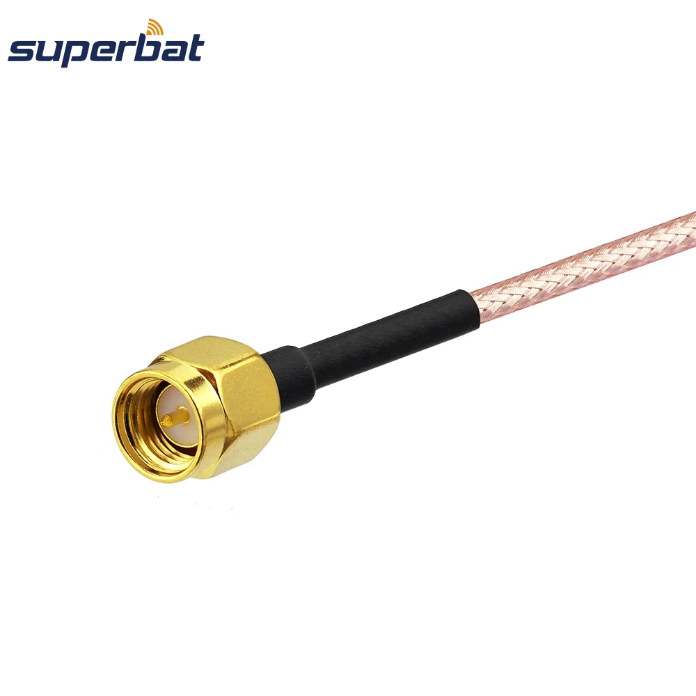 Superbat UHF PL259 SO239 штепсельная Вилка для SMA Разъем RF Pigtail RG316 антенный удлинитель 15 см