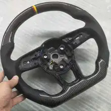 Рулевое колесо из углеродного волокна и кожи для Audi A4