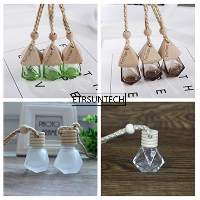 Car Perfume Bottle Car-styling for Essential Oils Pendant Hanging Glass F1825 | Красота и здоровье