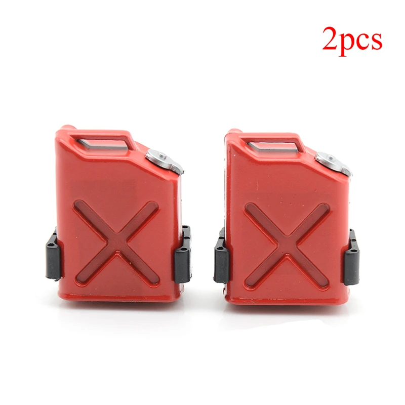 

2Pcs Dollhouse Miniature Mini Fuel Tank Oil Tank RC Tool for 1/10 Rock Crawler RC Car Pretend Play Toys for Kids Children