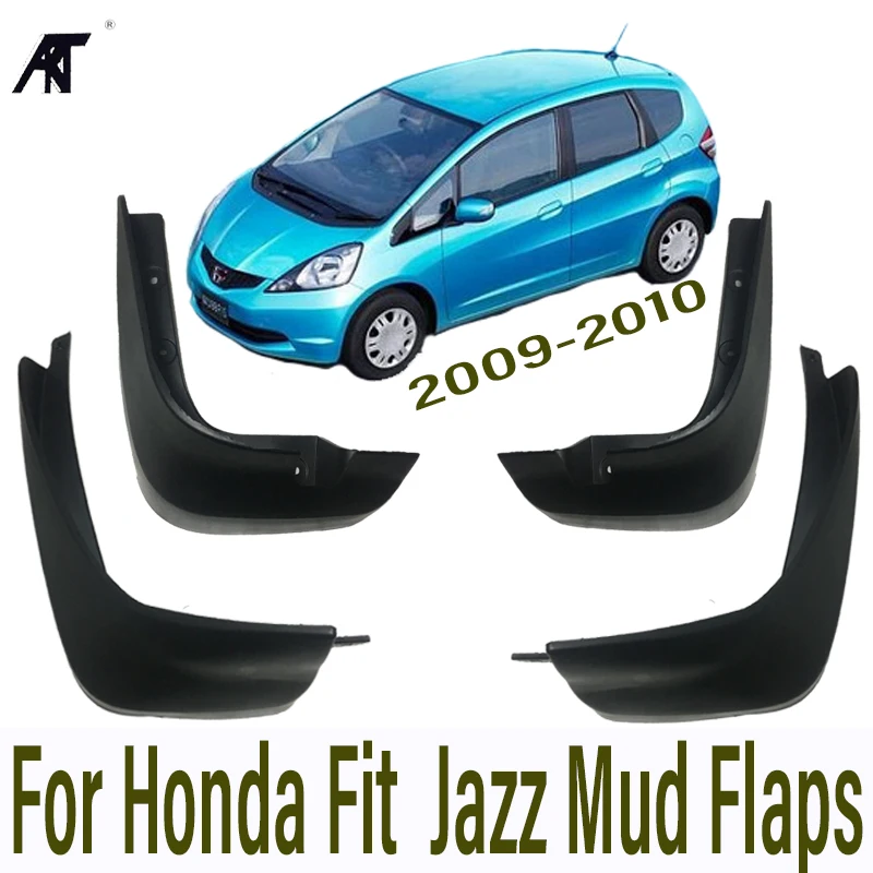 Mud Flap For Honda Fit / Jazz 2009 2010 Set Molded Mud Flaps Hatchback