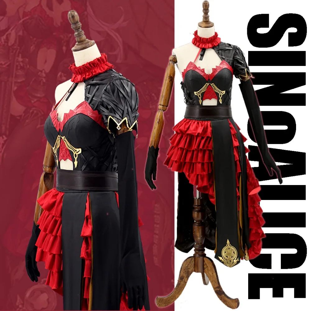 [Наличии + парик] игры SINoALICE рисунок &quotЗолушка&quot в готическом стиле вечерние
