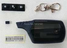 A91 Case Keychain Plastic Housing Cover for Starline A91,Starline B6/B9/A61 2-Way Car Alarm LCD Remote Controller Key Fob Chain