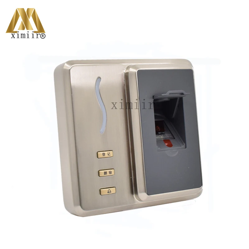 ZK SF101 металлический корпус отпечатков пальцев Биометрические Система контроля доступа считыватель отпечатков пальцев USB клиента дверца