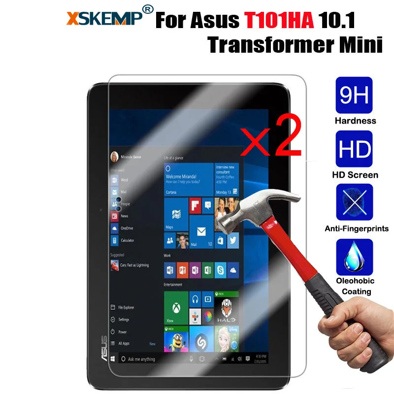 XSKEMP 2 шт./лот для Asus T101HA 10 1 трансформатор мини-планшет закаленное стекло защита