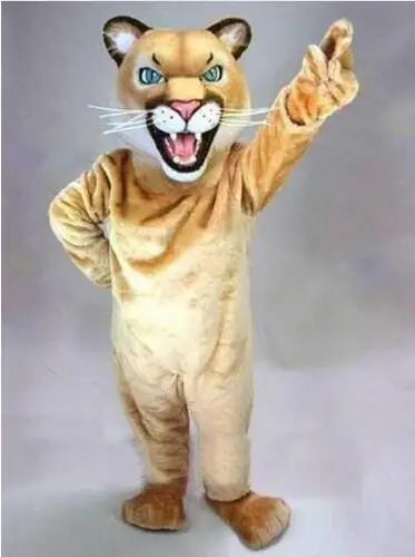 

Hot Sale COUGAR Mascot Costume for Halloween Easter Party Costume Animal costume suit