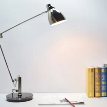 Настольные лампы простой офисный стол компьютерный дизайн Уход за глазами работа для чтения чертеж светодиодный настольный светильник LU623 ZL481