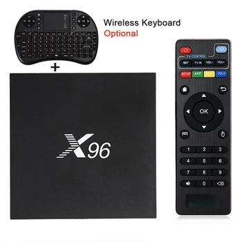 X96 Android 6.0 TV Box Amlogic S905X Max 2GB RAM+16GB ROM Quad Core WIFI HDMI 4K*2K HD Smart Set Top BOX Media Player PK A95X