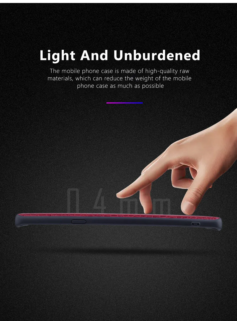 !ACCEZZ Luxury Crocodile Skin Phone Case For Samsung Galaxy Note9 Cover Soft TPU Protective Shell Capa Coque PC Hard Frame Cases (3)