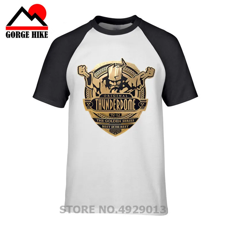 Популярная футболка Thunderdome of Hardcore для мужчин с цифровой прямой печатью хлопковая