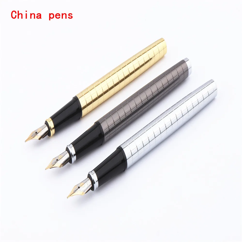 Роскошные высококачественные 870 цветные металлические линии брендовые школьные бизнес офисные средние перьевые ручки новые