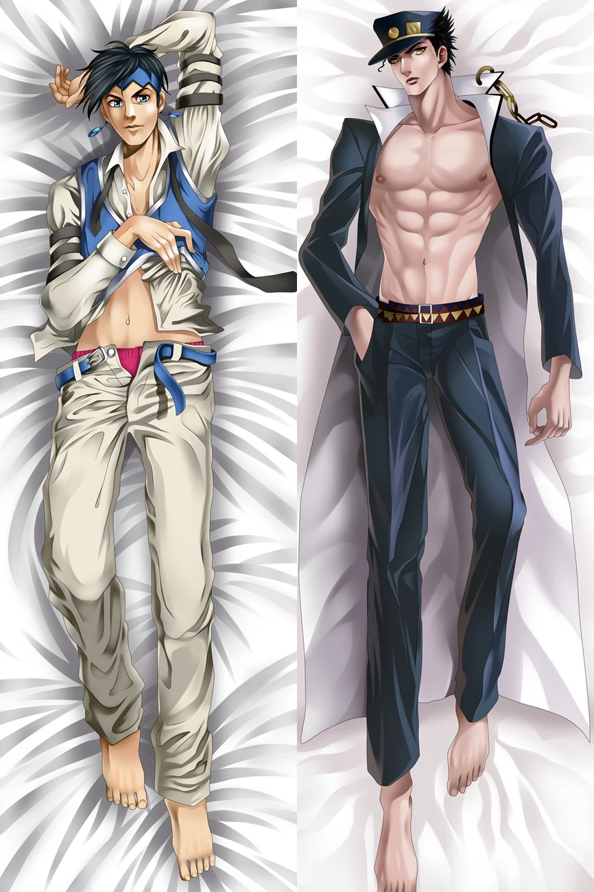 Чехол Подушка для подушки с японским аниме otaku Dakimakura JoJo's bizared Adventure Joseph johny Dio Brando