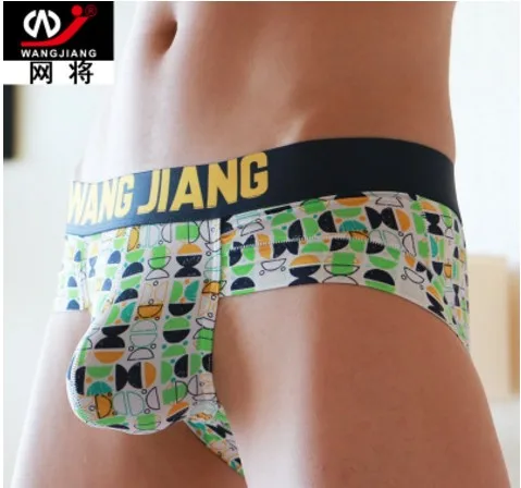 

Men Underwear Bulge Pouch Male Sexy Plaid Print men briefs Nylon Seamless Briefs Man gay Underwear Male Slips Jockstrap Panties