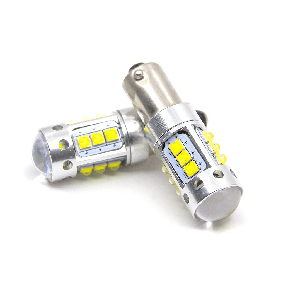 Светодиодные боковые поворотники BA9S BAX9S BYX9S canbus T4W H6W H21W 10 SMD без ошибок фонари