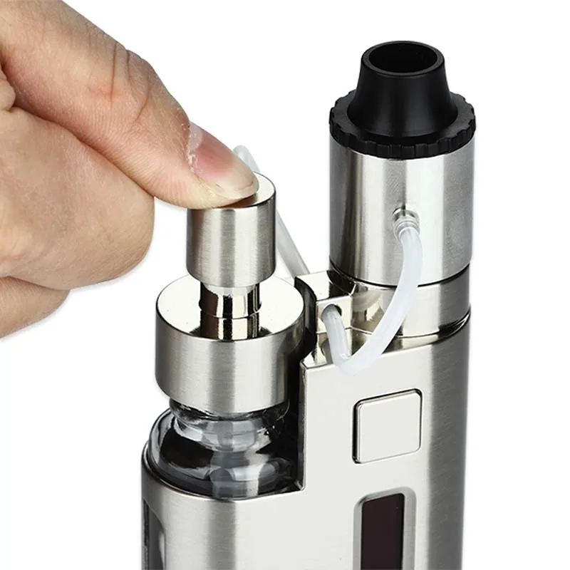 Оригинальный Kangertech DripEZ Starter Kit 80 Вт бокс мод Vape с насосом и Push RBA 0.3Ohm капельная
