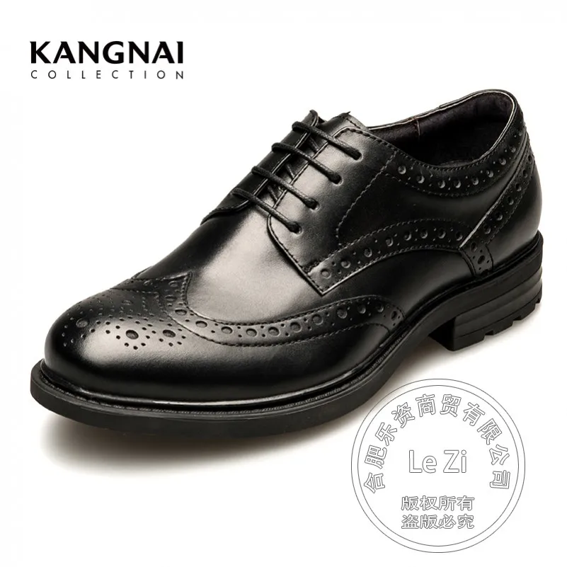 

Men Shoe Style Shoes Men Funky Solid Color Handsome Soft Leather Cowhide Man Shoes Appealing Fretwork Brogue