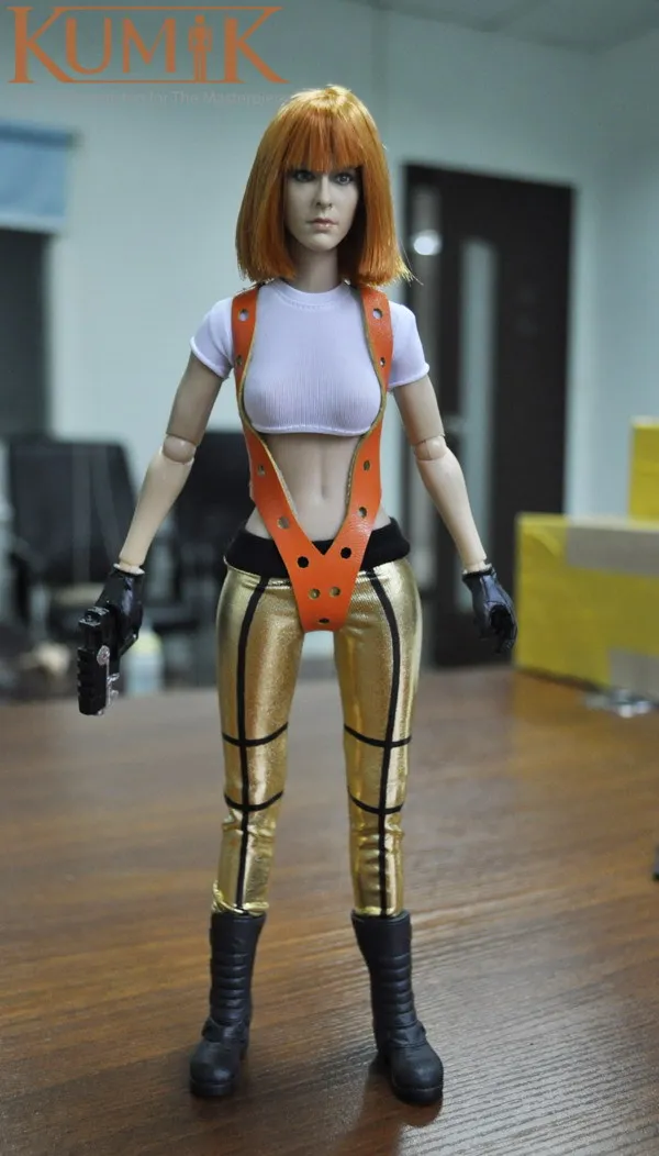 

[ESTARTEK] Kumik KMF035 1/6 The Fifth Element Milla Jovovich Outfit-3 Set for 12" Collectible Action Figure DIY