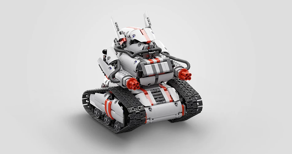 Global Version Xiaomi Mitu Robot Tank Mecha Crawler Building Block Robot Crawler Tank Version Controlled By Smartphone Gift Toys