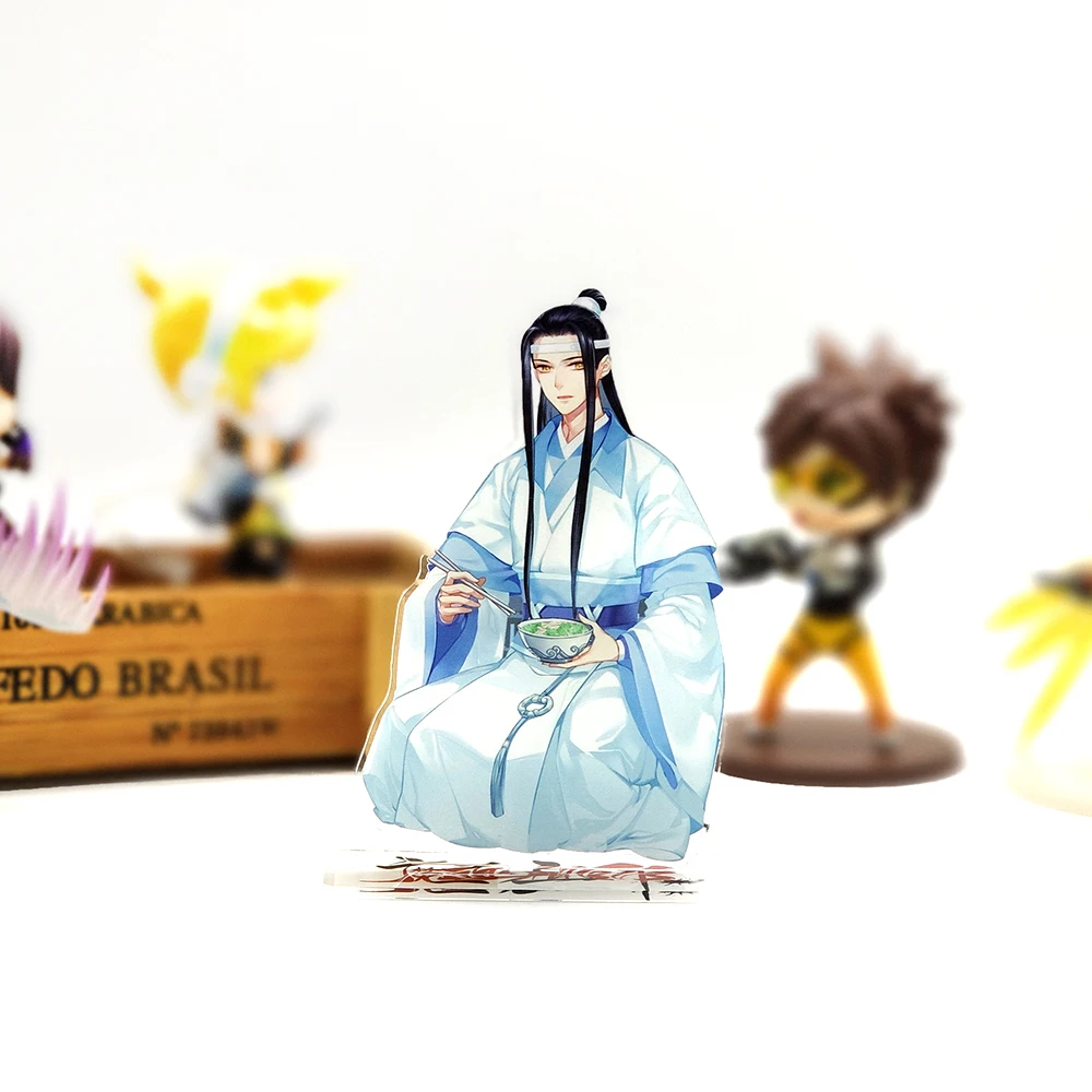 MO DAO ZU SHI Wei Wuxian Lan Wangji ест реальная модель двухсторонняя пластина держатель Топпер