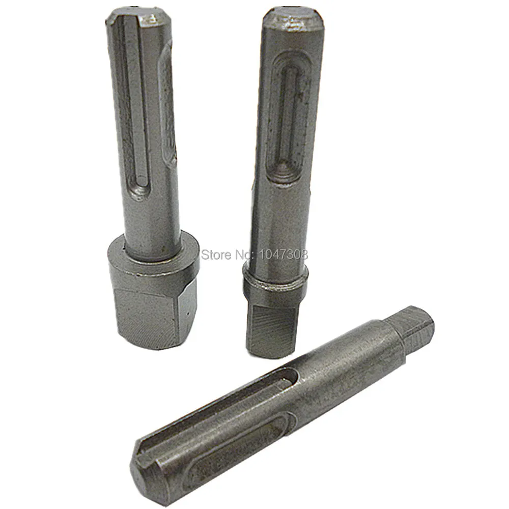 3pcs SDS Plus Drill  Socket Nut Impact Driver Adaptors Drive Bits