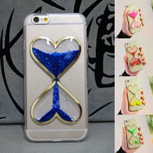 Dynamic Liquid Quicksand Hourglass Phone Case Cover for iPhone 5 5S 6 6S Plus : image Dynamic Liquid Quicksand Hourglass Phone Case Cover for iPhone 5 5S 6 6S Plus