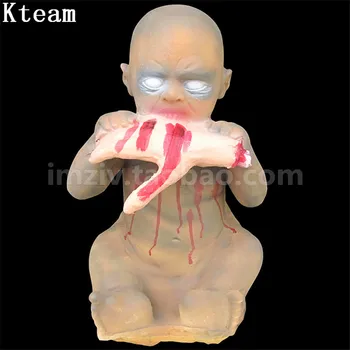 

Halloween Horrible Bloody Severed Horror Scary Baby Scary Fake Rubber Gory Body Part Halloween Decorations Zombie Bloody Baby