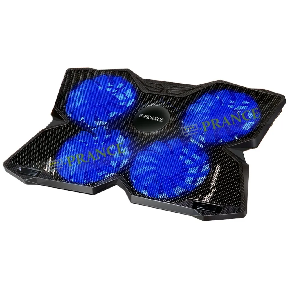 E Prance X4 15 To 17 Inch Laptop Cooler Pad With Four 125mm Fan At 10 Rpm Ultra Portable And Light Weight Free Shipping X4 Black Padded Dashpad Aliexpress
