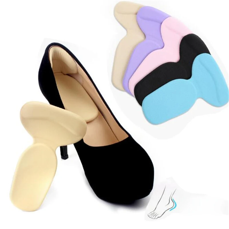 

1 pair Orthopedic Insole Brand New T-Shape Non Slip Cushion Foot Heel Protector Liner Shoe Insole Pads