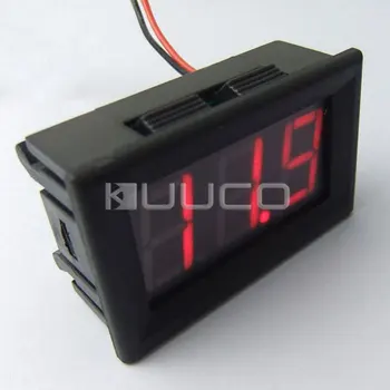 

Digital Voltmeter DC 7~150V Voltage Meter Red Led display Digital Meter/Panel Meter DC 12V 24V Volt Meter/Monitor/Tester
