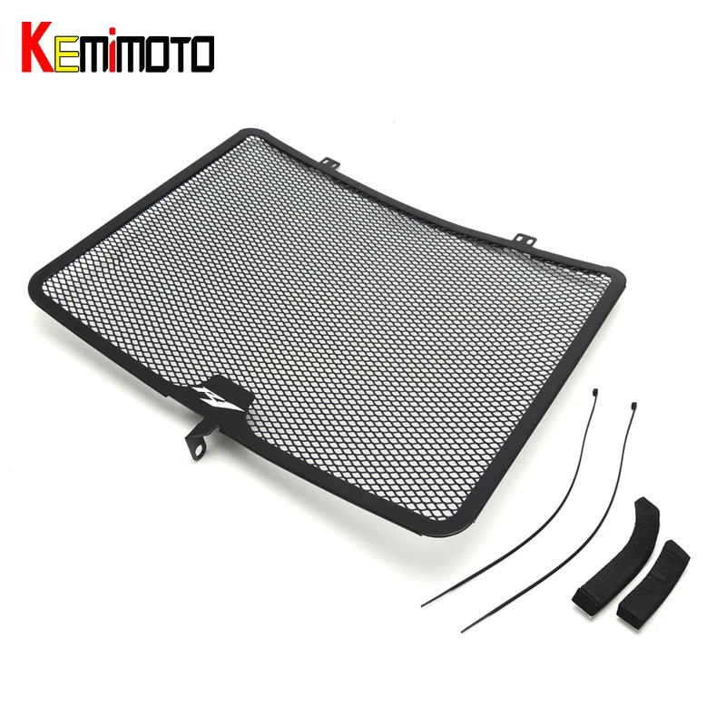 

KEMiMOTO 2007 2008 R1 Aluminum Radiator Grills Guard Cover Grille for YAMAHA YZF R1 2007 2008 Oil Cooler Protector