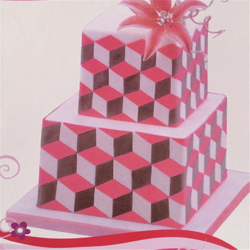 2 шт./компл. формы для торта Sugarcraft пластиковые помадки резак помадка плесень