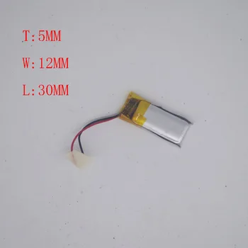 

3.7V Polymer Lithium battery 501230/501530 MP3/MP4 bluetooth headset 180mah