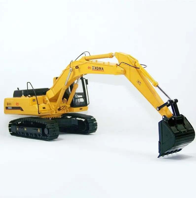 Rare Alloy Model Gift 1:35 Scale XGMA XG836LC Hydraulic Excavator Engineering Machinery DieCast Toy Model Collection Decoration