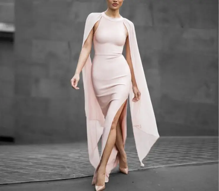 

Bandage Dress Women Evening Party Summer Dress Long Dress Vintage Elegant