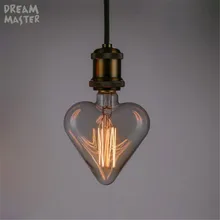 Цена винтажная лампа Эдисона e27 Лампа накаливания 40 Вт Праздничная лампа накаливания лампа для домашнего декора продвижение