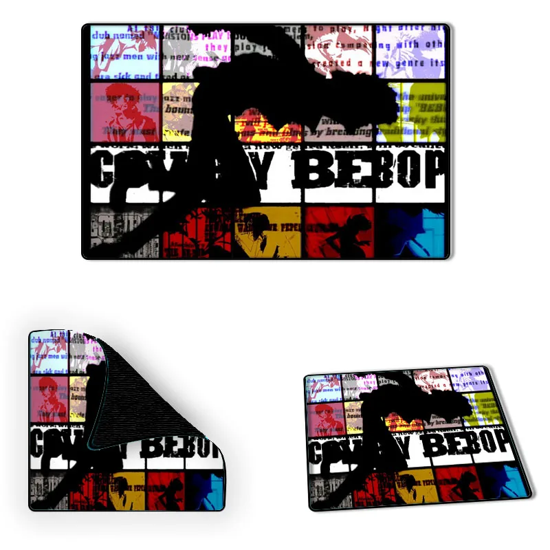Mairuige ковбой Bebop Аниме Коврик для мыши на стол с мышкой Мини Размер 250x290x2 мм